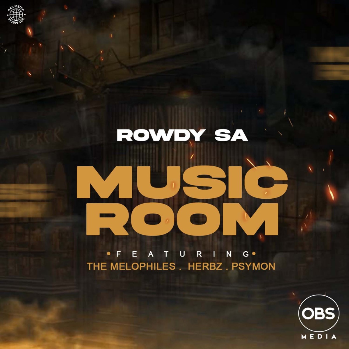 Music Room (feat. The Melophiles, Herbz, Psymon) - Single by Rowdy SA album cover