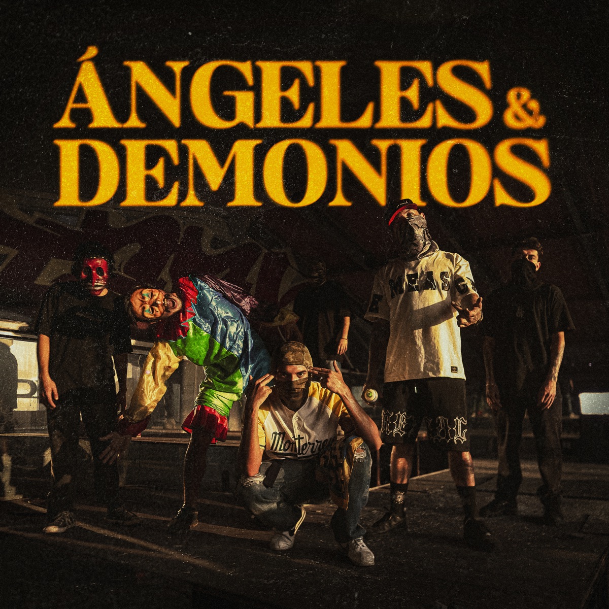 Ángeles & Demonios - Single by Isek & SALVAMENTO album cover