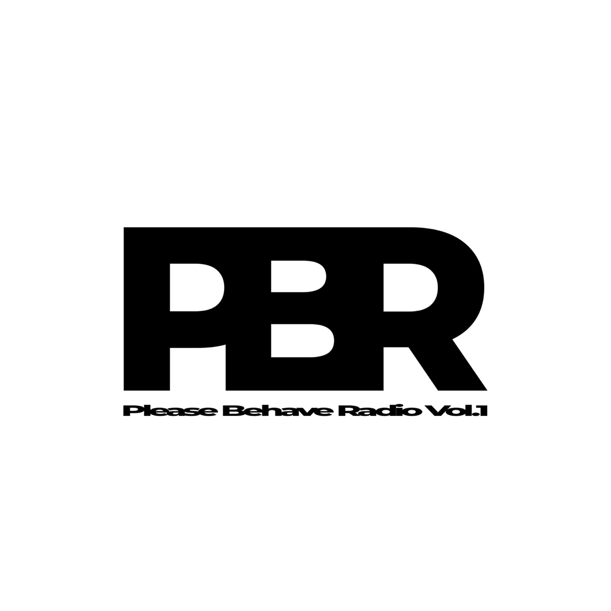 Please Behave Radio, Vol.1 - Single by mvrk album cover
