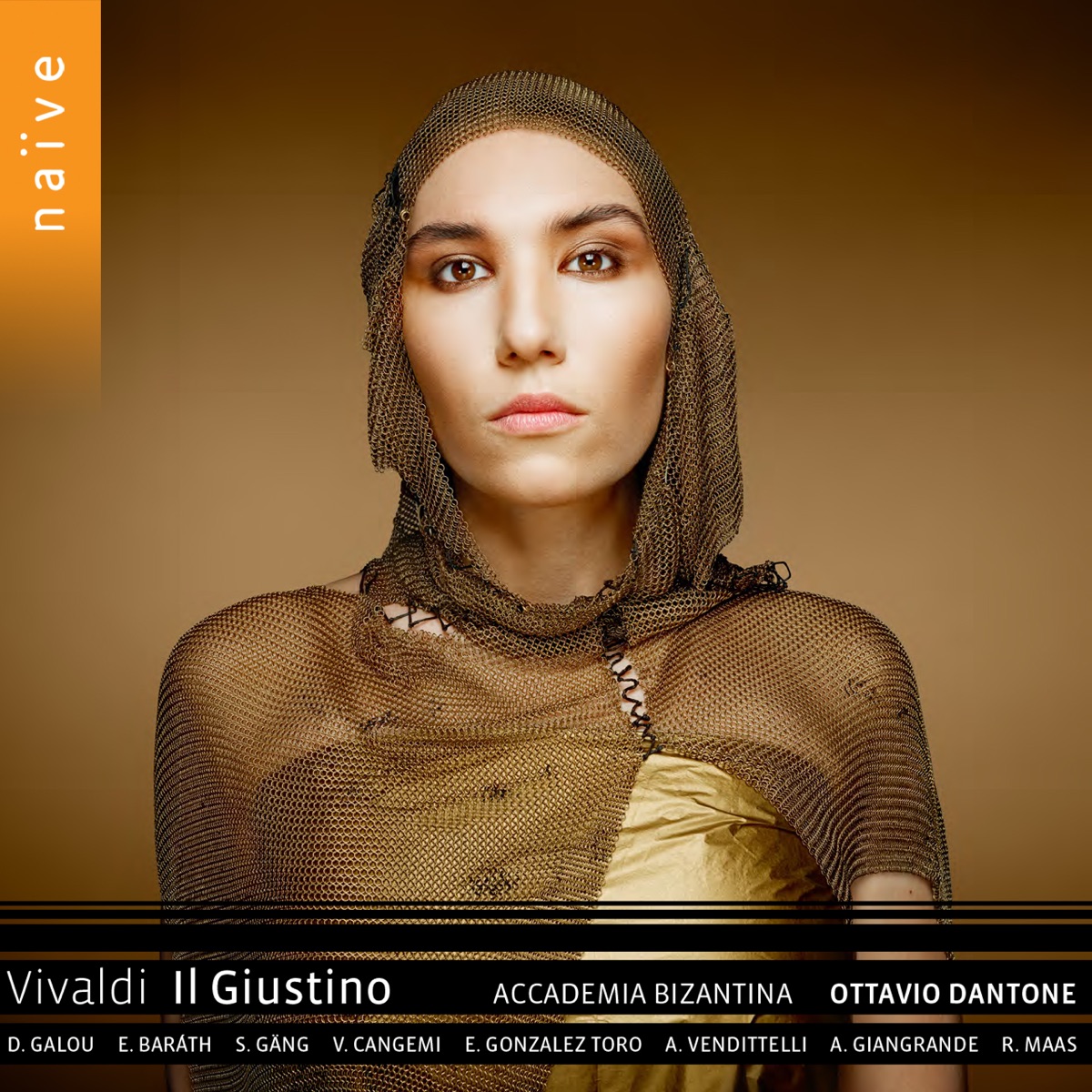 Vivaldi: Il Giustino by Ottavio Dantone, Veronica Cangemi, Accademia Bizantina, Delphine Galou, Emiliano Gonzalez Toro, Rahel Maas, Emöke Baráth, Accademia Bizantina Chorus, Silke Gäng, Arianna Vendittelli & Alessandro Giangrande album cover