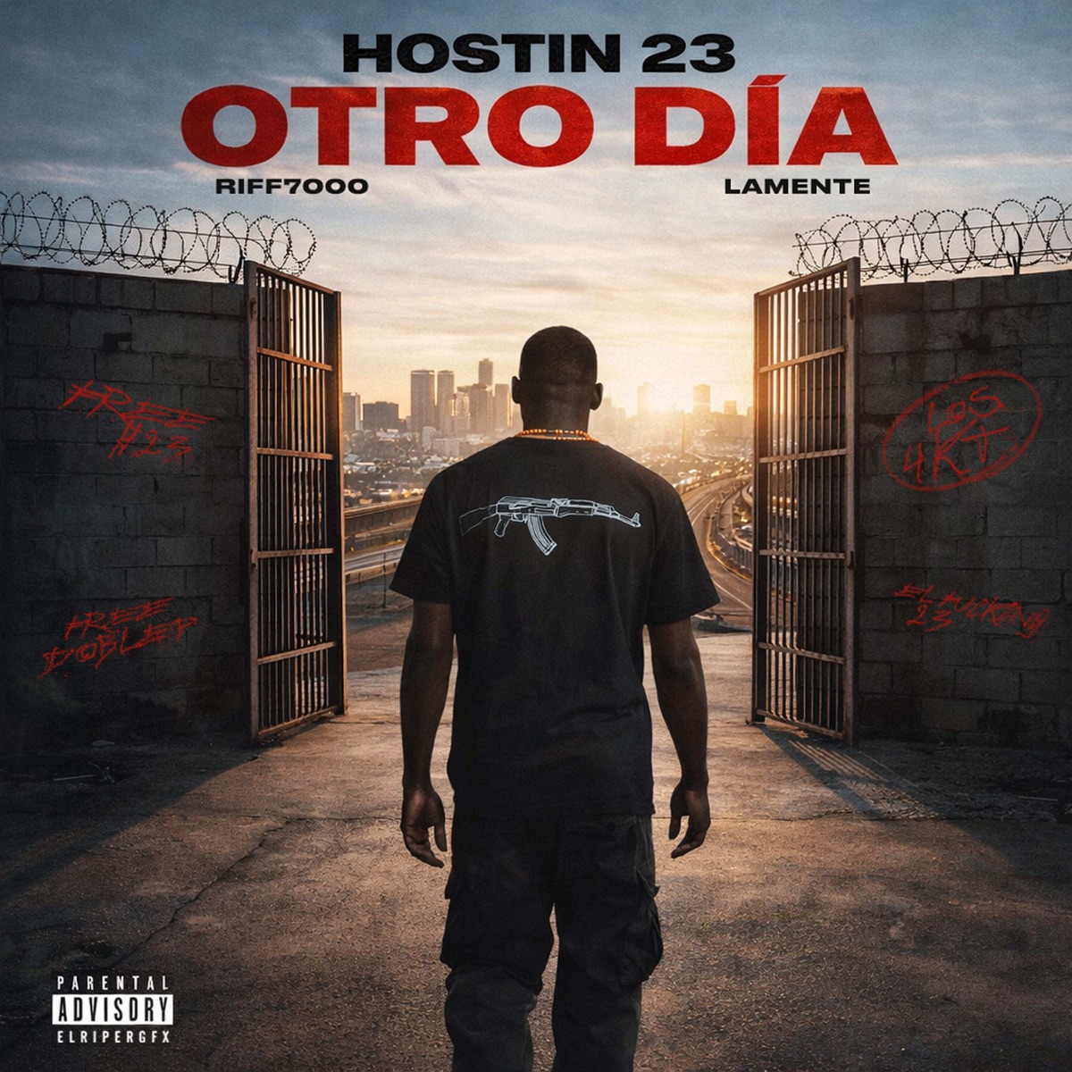 Otro Día - Single by Hostin 23, Riff7000 & LAMENTE album cover