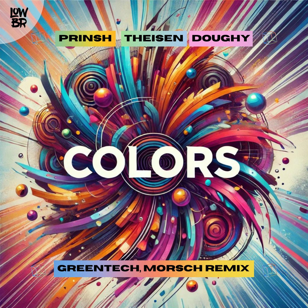 Colors (GreenTech, Morsch Remix) - Single by PRINSH, Theisen & Doughy album cover