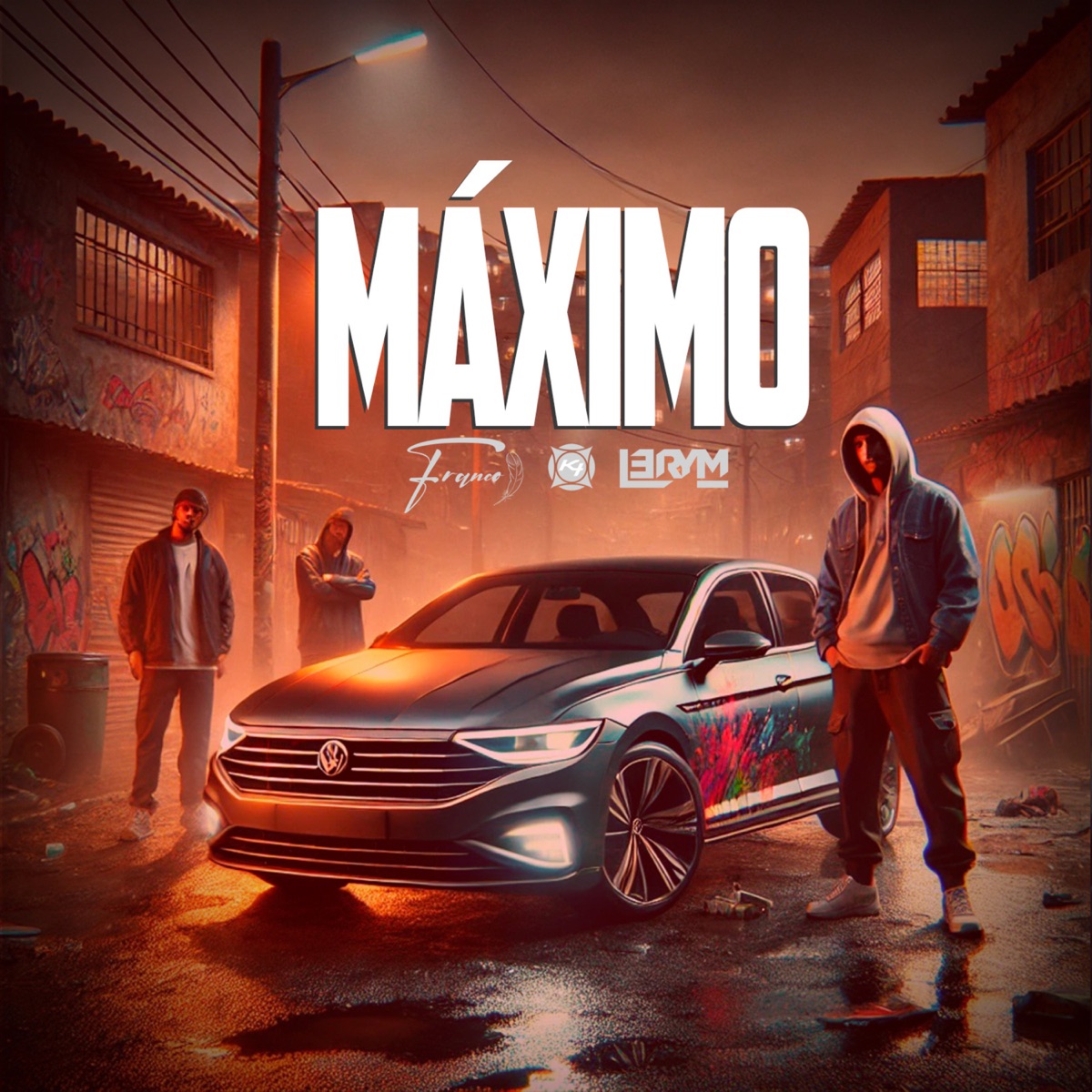 Máximo - Single by Franco DLN, Lerym & K4psula album cover