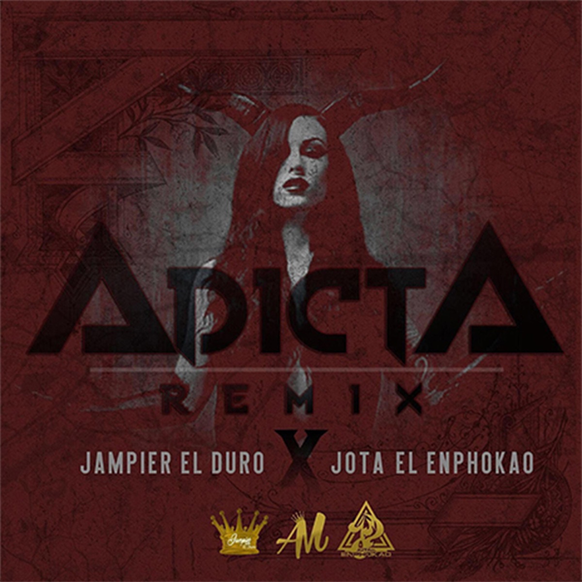Adicta (Remix) - Single by Jampier "El Duro" album cover