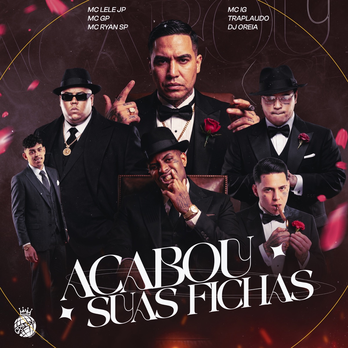 Acabou Suas Fichas (feat. Traplaudo) - Single by Mc Lele JP, MC Ryan SP, Mc IG & Mc GP album cover
