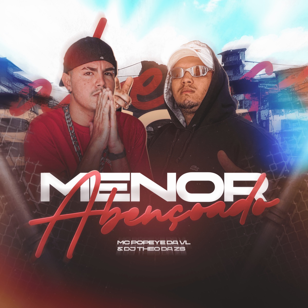 MENOR ABENÇOADO - Single by DJ Theo da ZS & MC POPEYE DA VL album cover