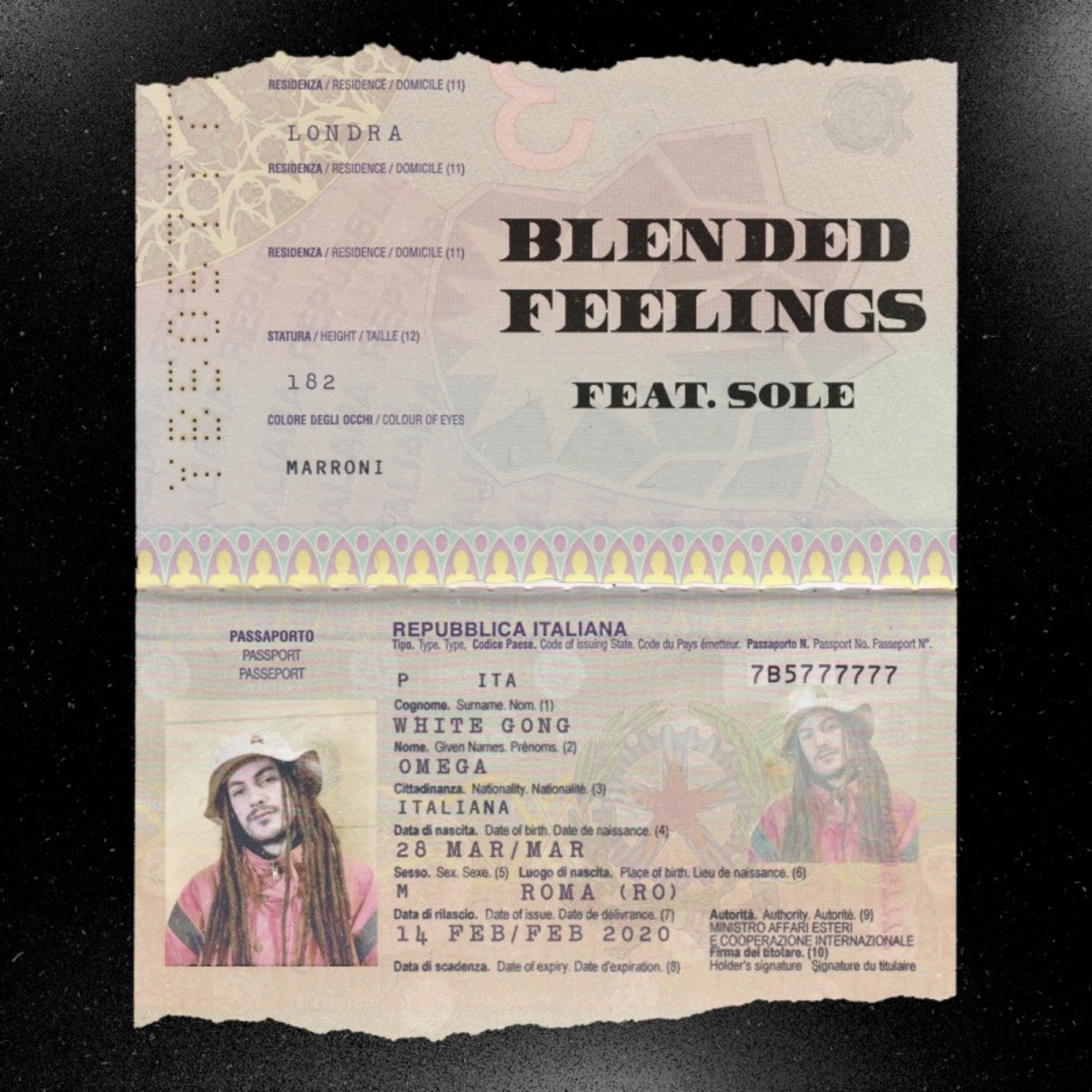 Blended Feelings (feat. Bobbie Sole) - Single by Omega WhiteGong album cover