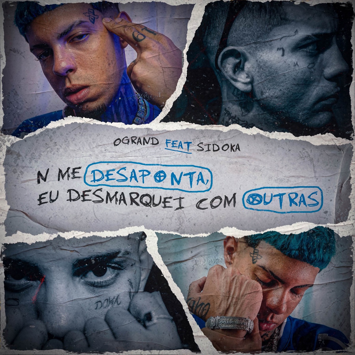 n me desaponta, eu desmarquei com outras - Single by Ogrand & Sidoka album cover