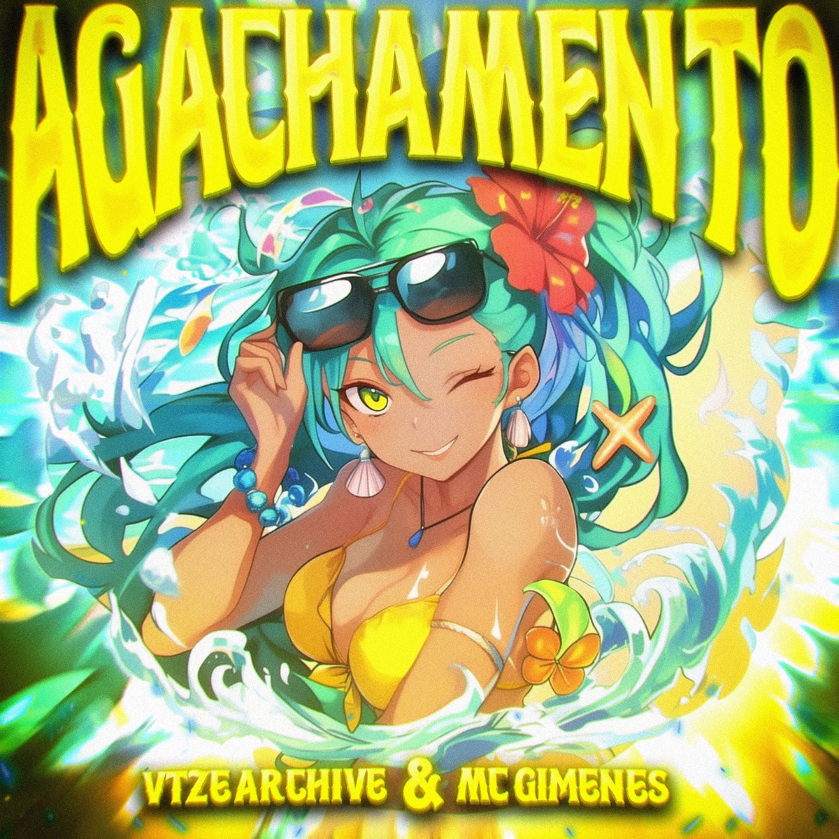 AGACHAMENTO - EP by vtze archive & MC Gimenes album cover