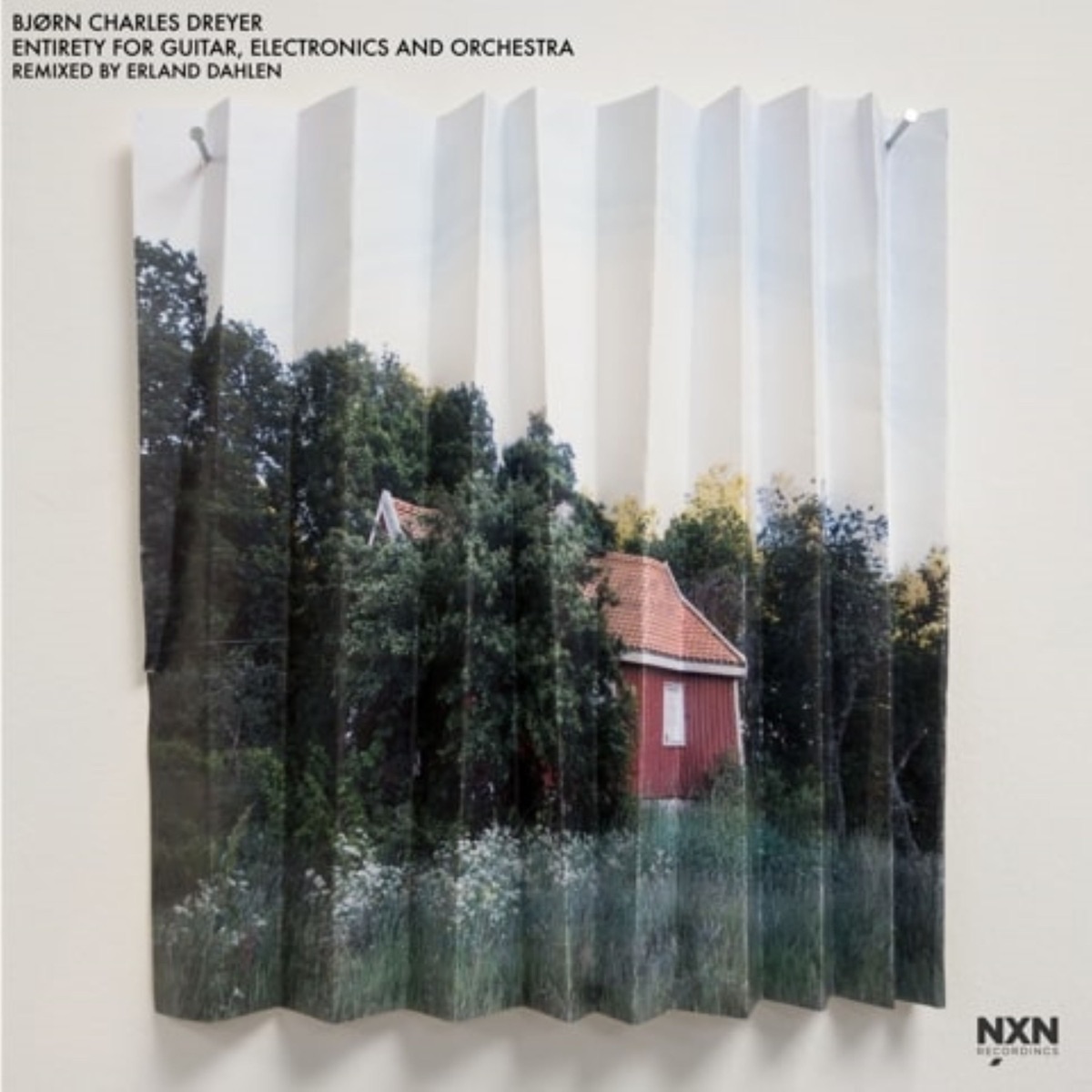 Entirety for Guitar, Electronics and Orchestra (Erland Dahlen Remix) - Single by Bjørn Charles Dreyer & Erland Dahlen album cover