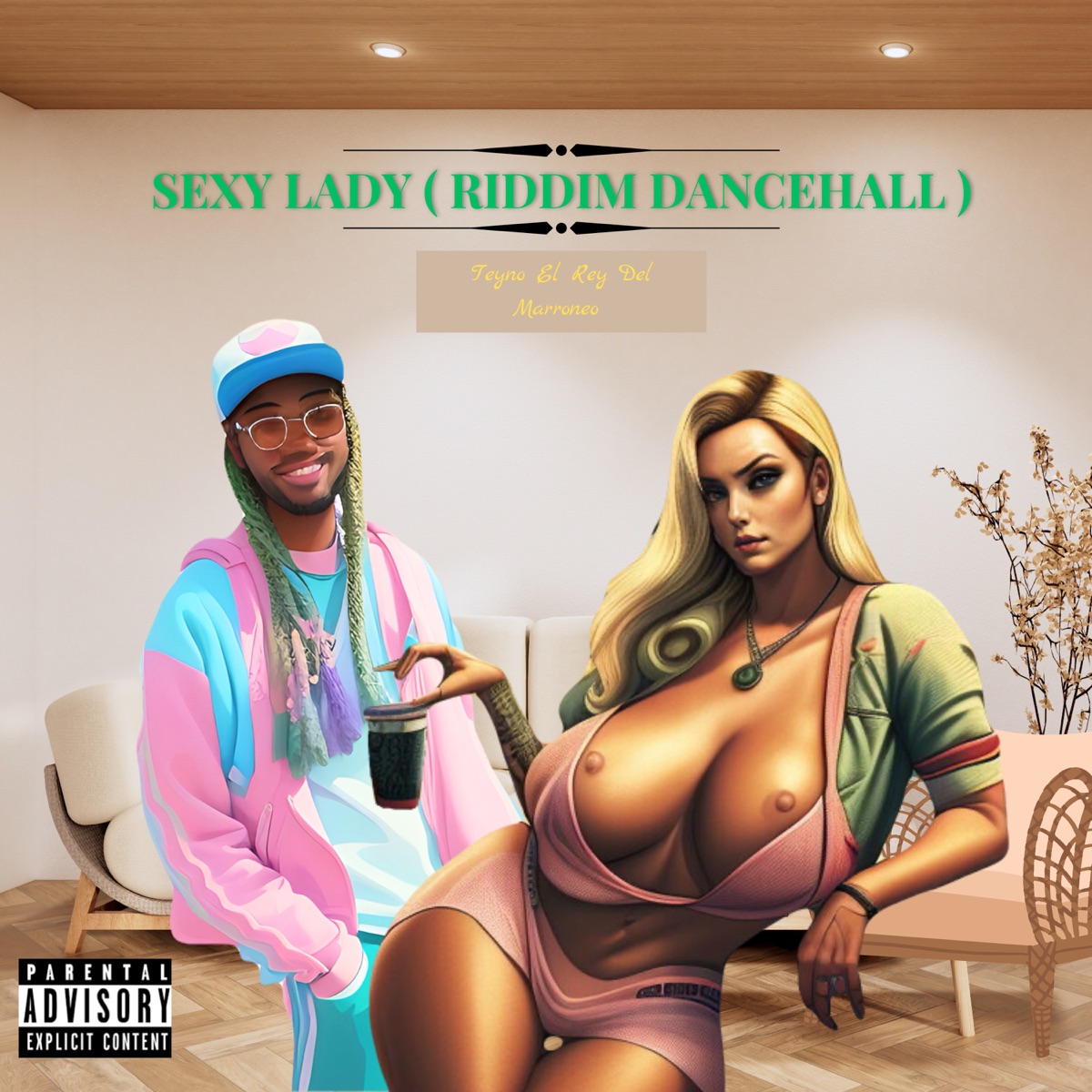 Sexy Lady (Riddim Dancehall) - Single by Teyno El Rey Del Marroneo album cover