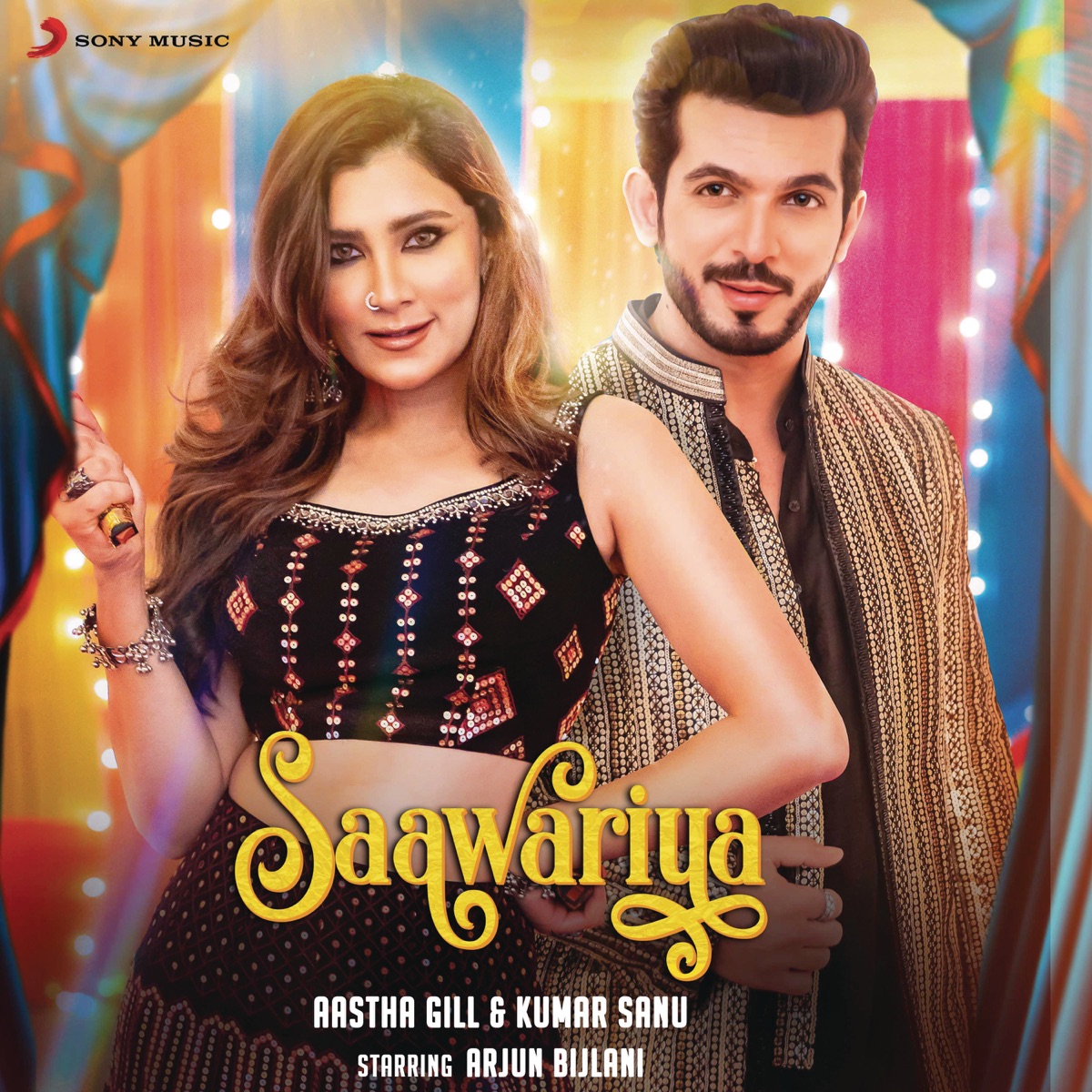 Saawariya - Single by Aastha Gill & Kumar Sanu album cover