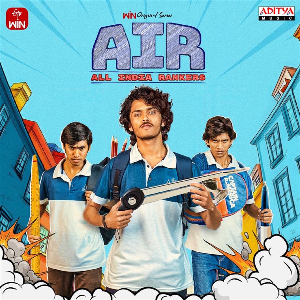 AIR (Original Motion Picture Soundtrack) by Anivee, Sinjith Yerramilli, Kittu Vissapragada & Sri Sai Kiran album cover