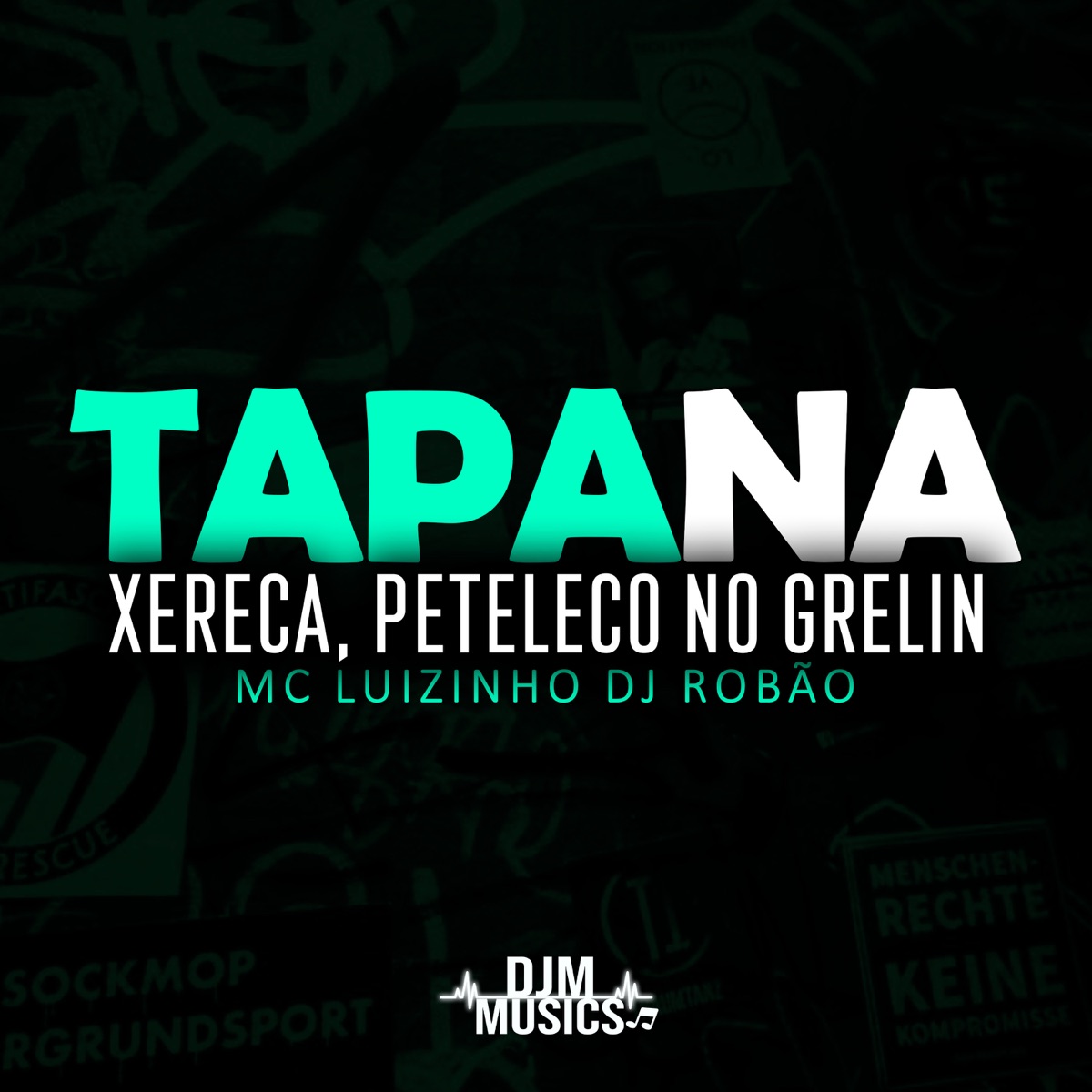 Tapa na Xereca Peteleco no Grelin - Single by MC Luizinho album cover
