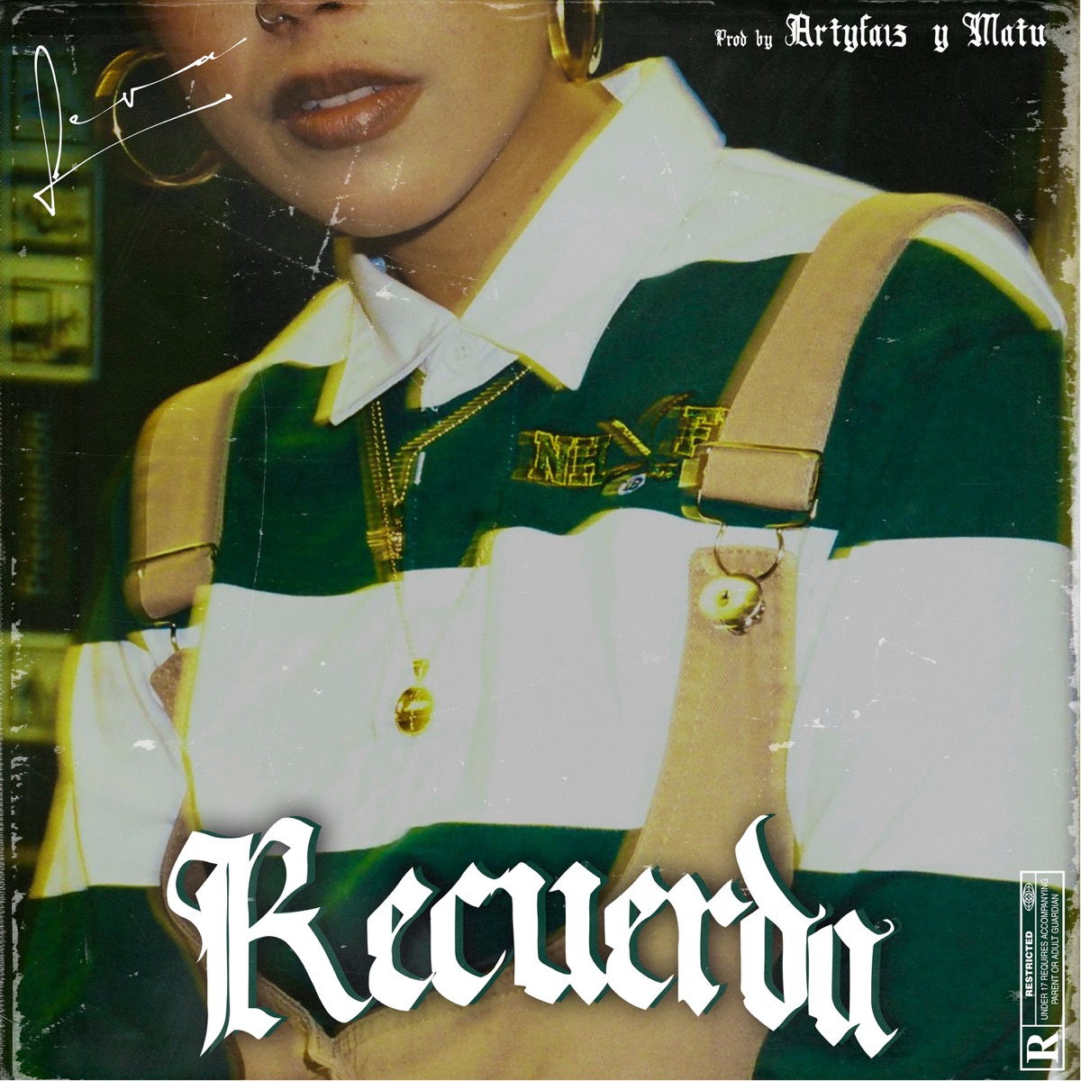 Recuerda - Single by Leva album cover