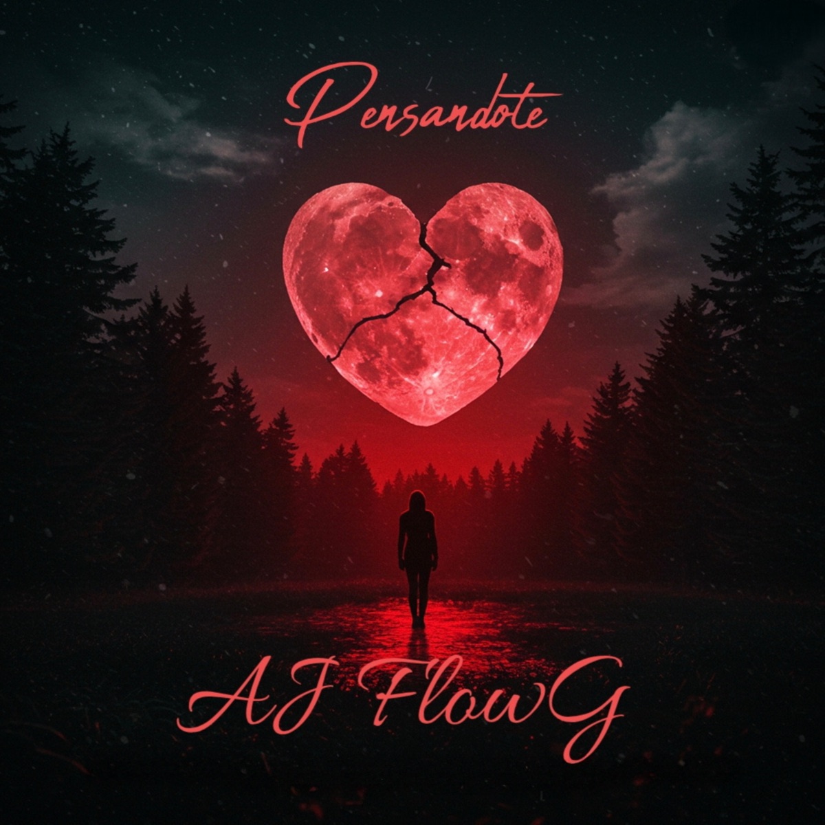 Pensándote - Single by AJ FlowG album cover