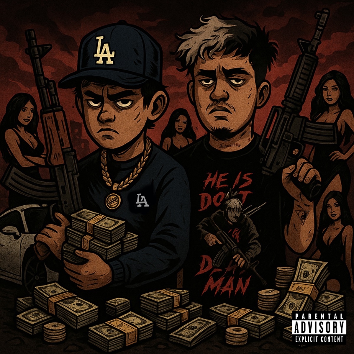 De Rajada! - Single by JHONZIN OG, Rabel0 & FerM album cover