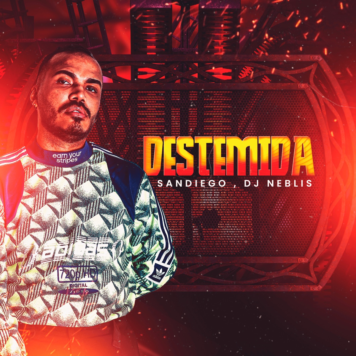 Destemida - Single by DJ Neblis & Sandiego album cover