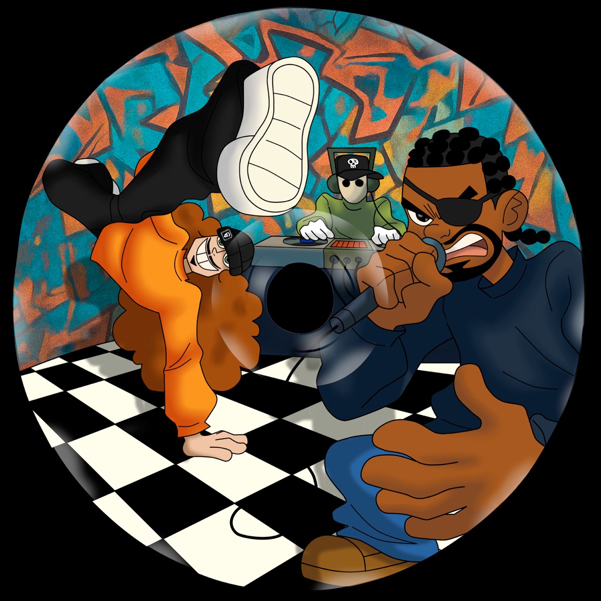 Bebop! - Single by Bruno Darko, OGermano & Neutro album cover