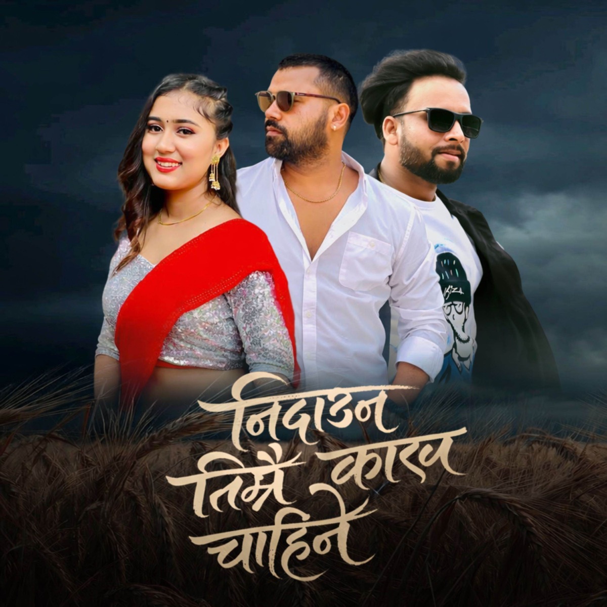 Nidauna Timrai Kakha Chahine - Single by Tek BC & Rachana Rimal album cover