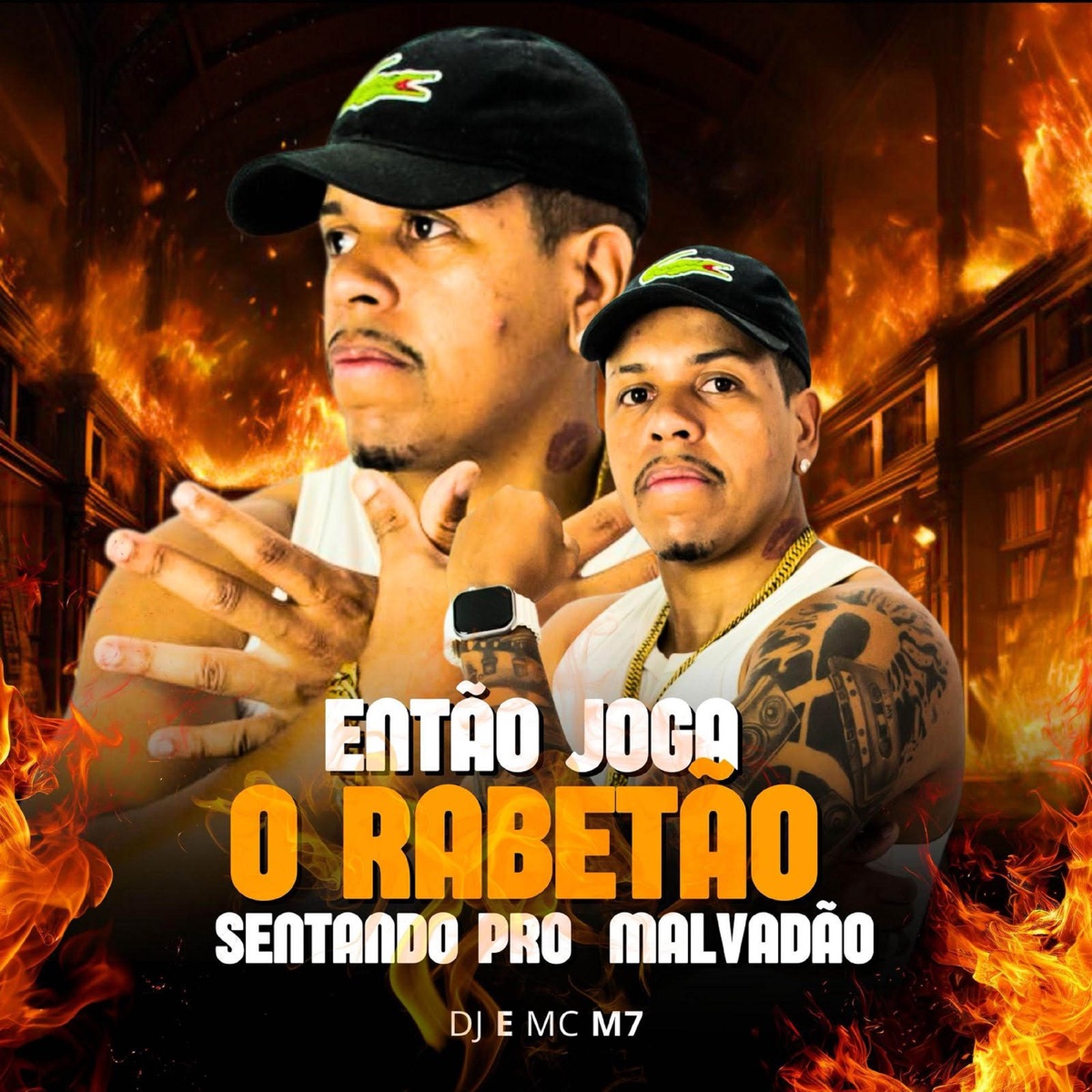 ENTÃO JOGA O RABETÃO SENTANDO PRO MALVADÃO - Single by DJ M7 OFICIAL album cover