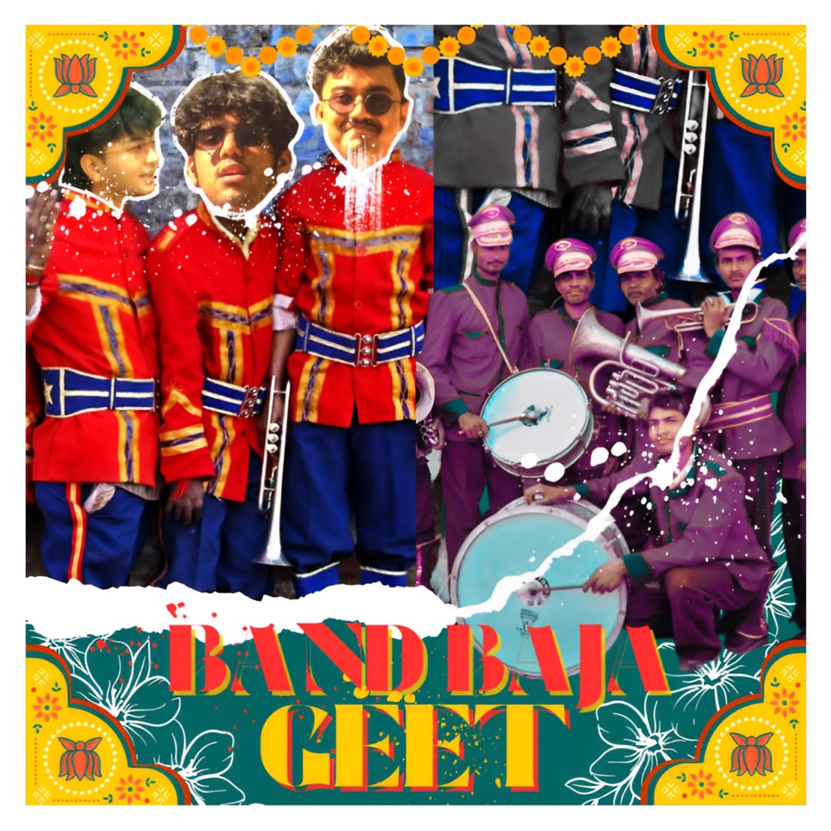 Band Baja Geet - EP by Akarsh, Vaaman & A. Roy album cover