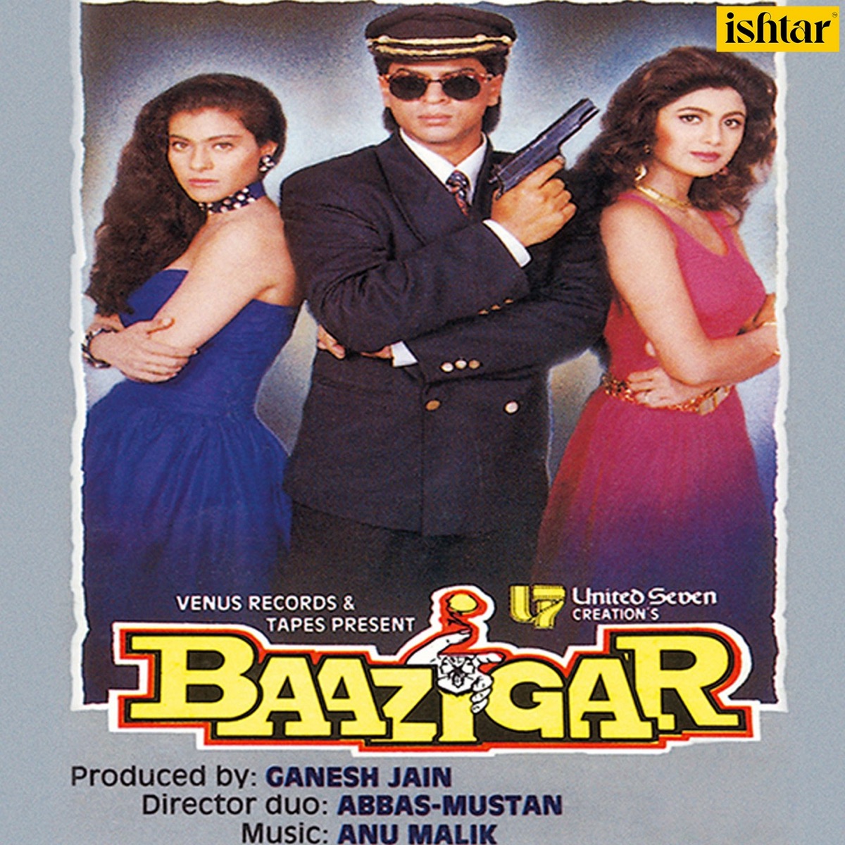 Baazigar (Original Motion Picture Soundtrack) by Anu Malik album cover