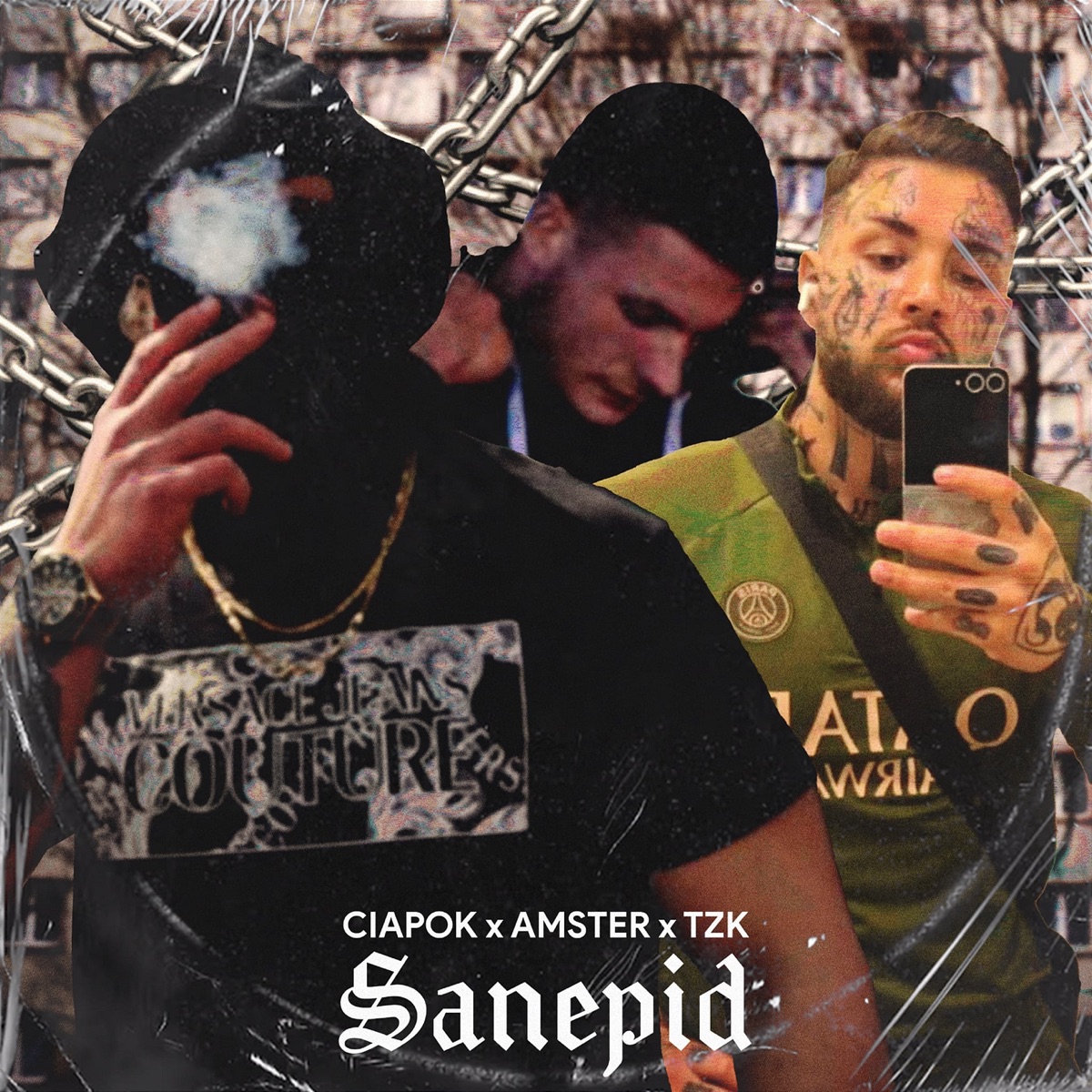 Sanepid (feat. Adam Grycan) - Single by Ciapok, Amster & TZK album cover