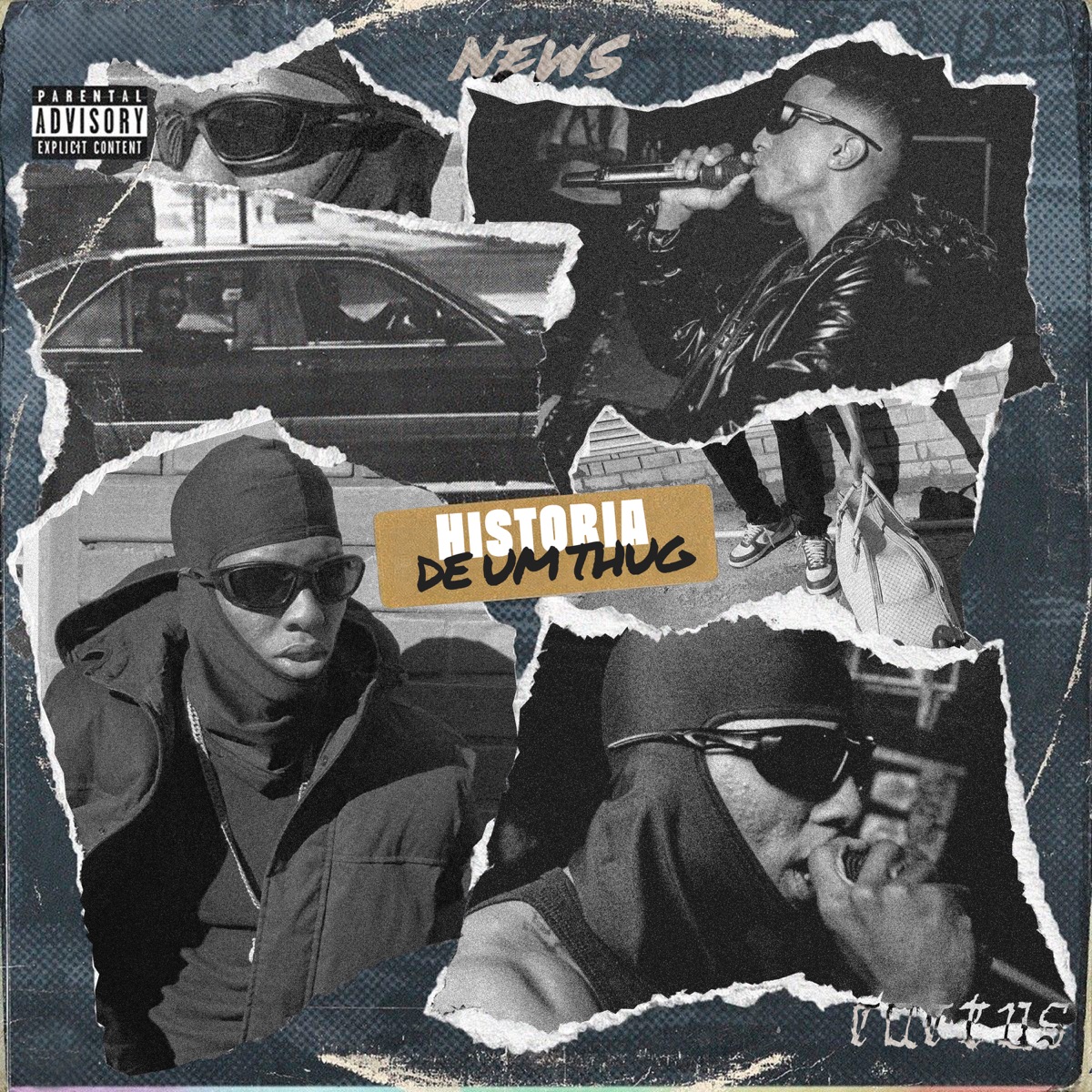 História de um Thug - EP by Jovem Thug album cover