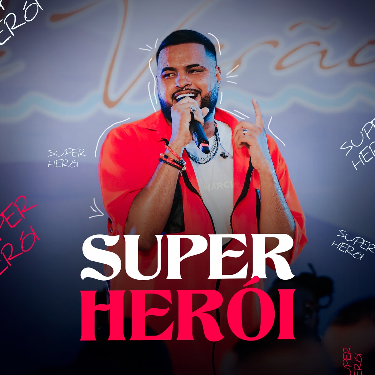 Super Herói (Ao Vivo) - Single by Yan album cover