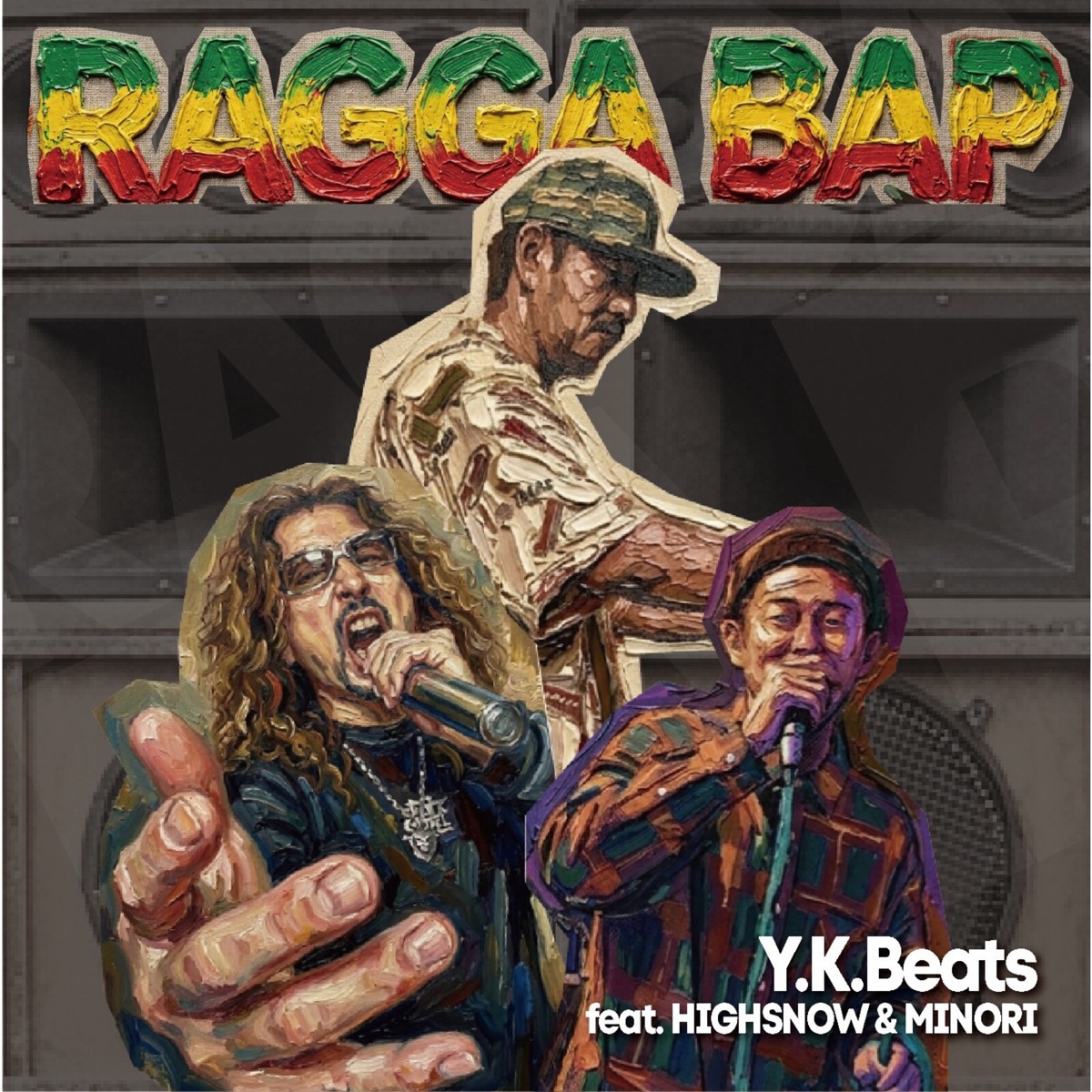 RAGGA BAP (feat. Highsnow & MINORI) - Single by YKBeats album cover