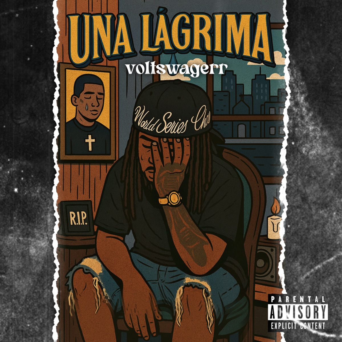 Una Lágrima - Single by Voltswagger album cover