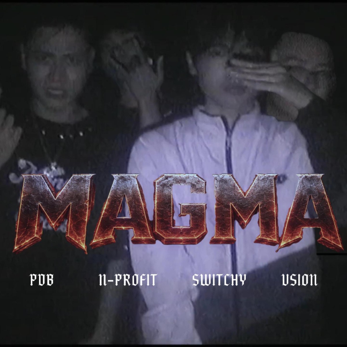 MAGMA (feat. Switchy, N-profit, BinHen & PDB) - Single by VSION album cover