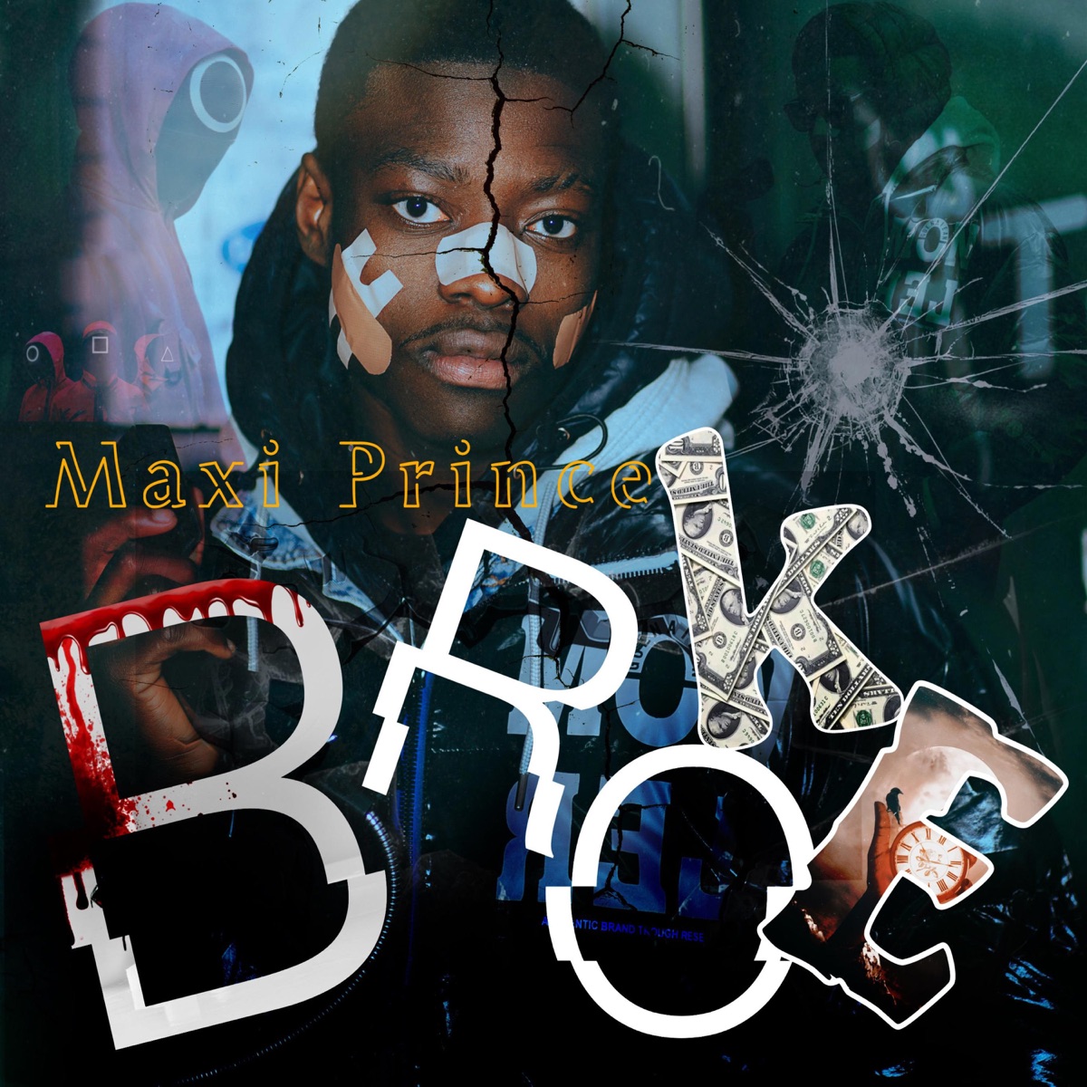 Broke - Single by Maxi Prince album cover