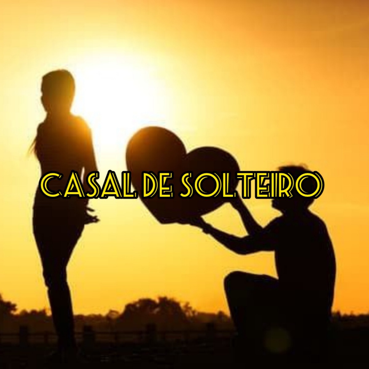 Casal de Solteiro - Single by R.A.V album cover