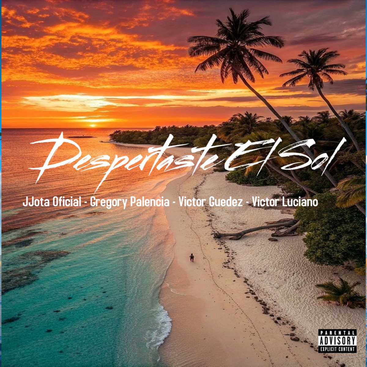 Despertaste el sol (feat. Victor Luciano) - Single by Jjota Oficial, Gregory Palencia & Victor Guedez album cover