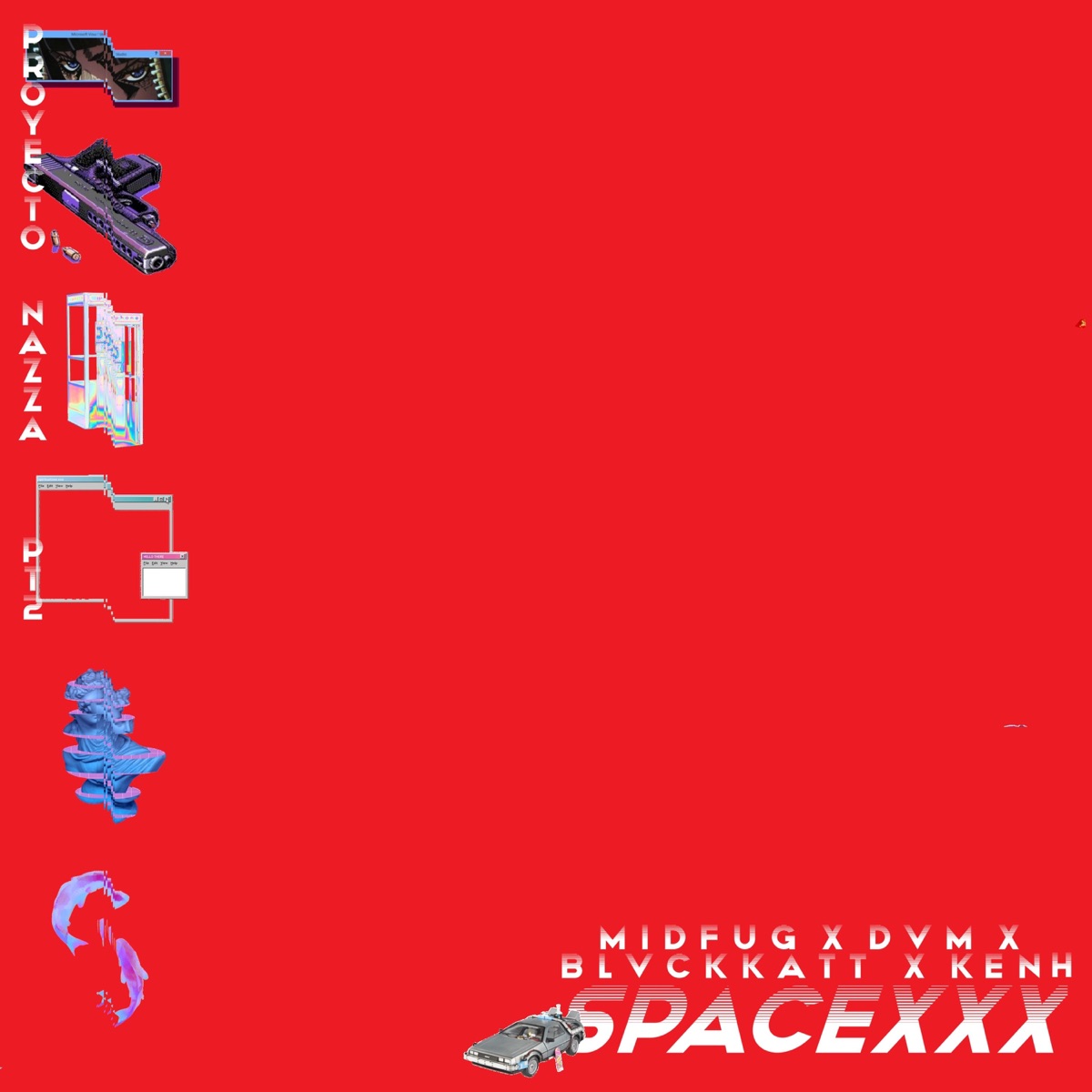 Spacexxx (feat. Kenh) - Single by Midfug, Blvckkatt & Diego Villacis DVM album cover