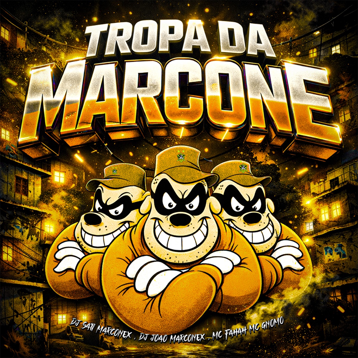 Tropa da Marcone - Single by Dj Sati Marconex, DJ João Marconex, MC Fahah & MC Gnomo album cover