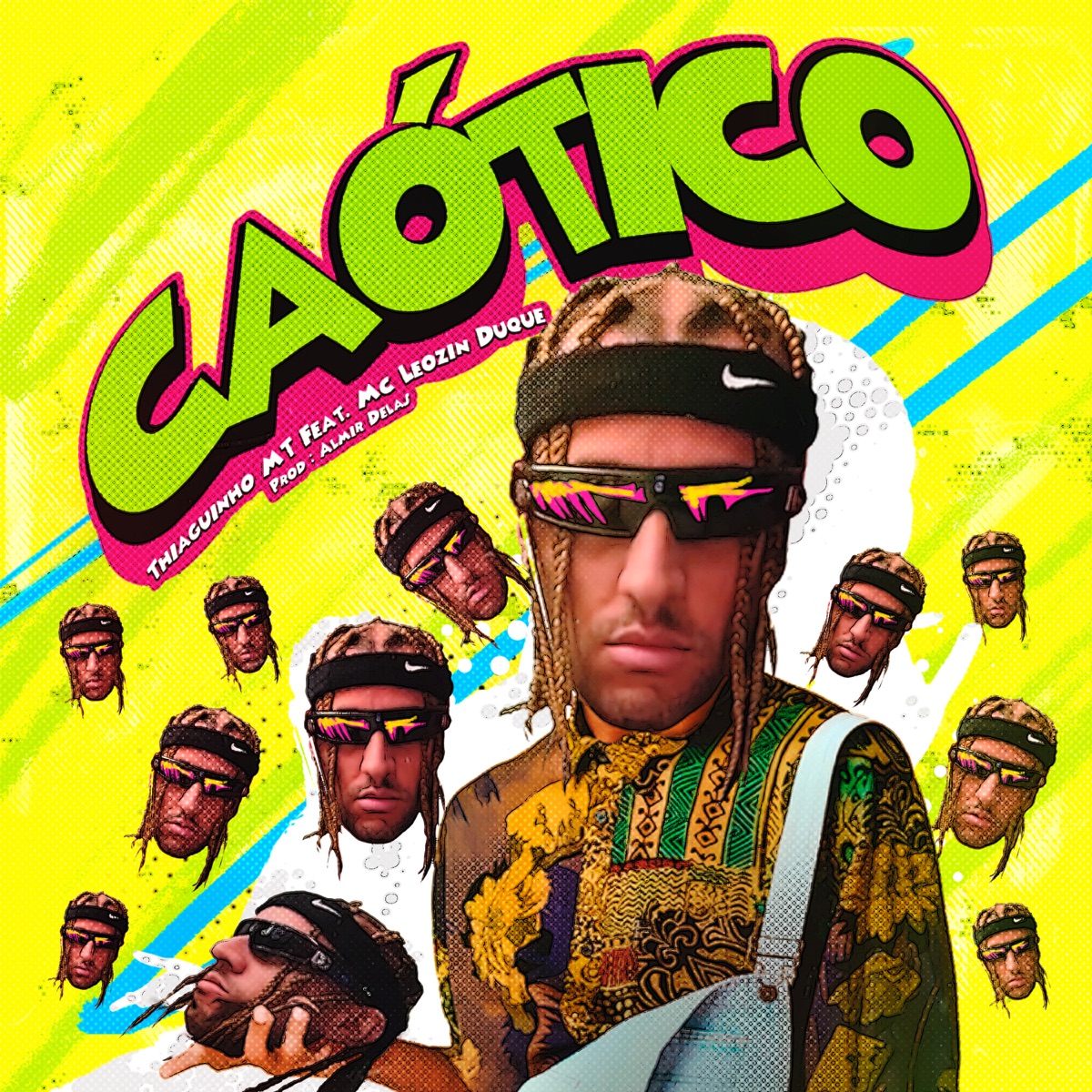 Caótico - Single by Mc Leozin Duque, Thiaguinho MT, Almir delas & Multi Records album cover