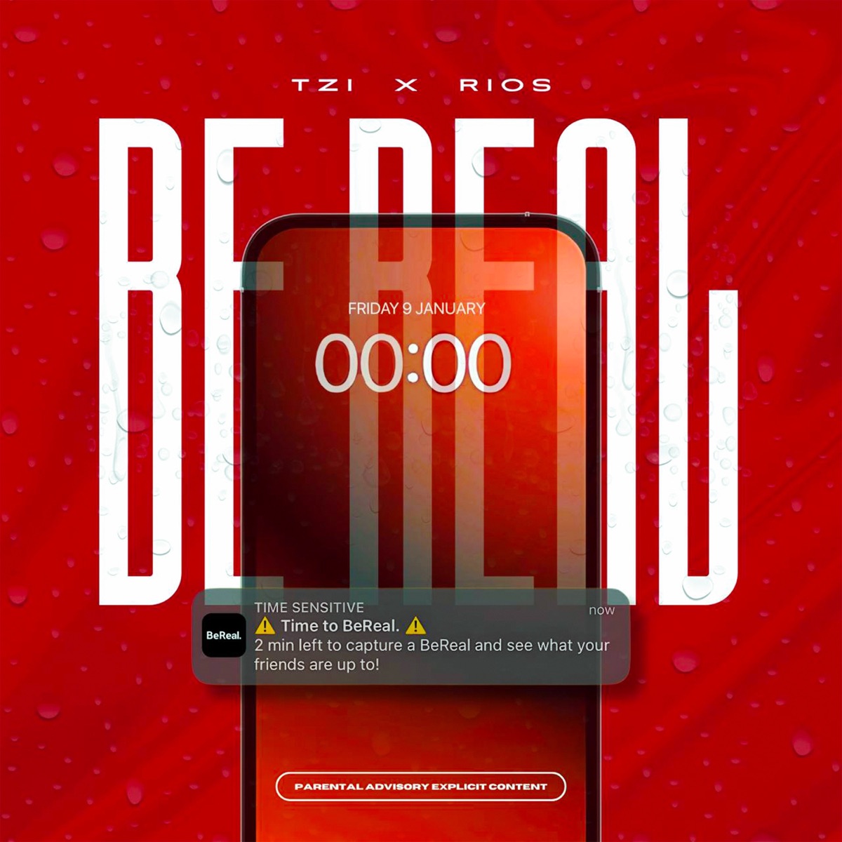 BE REAL - Single by Tzi, Rios & Echo album cover