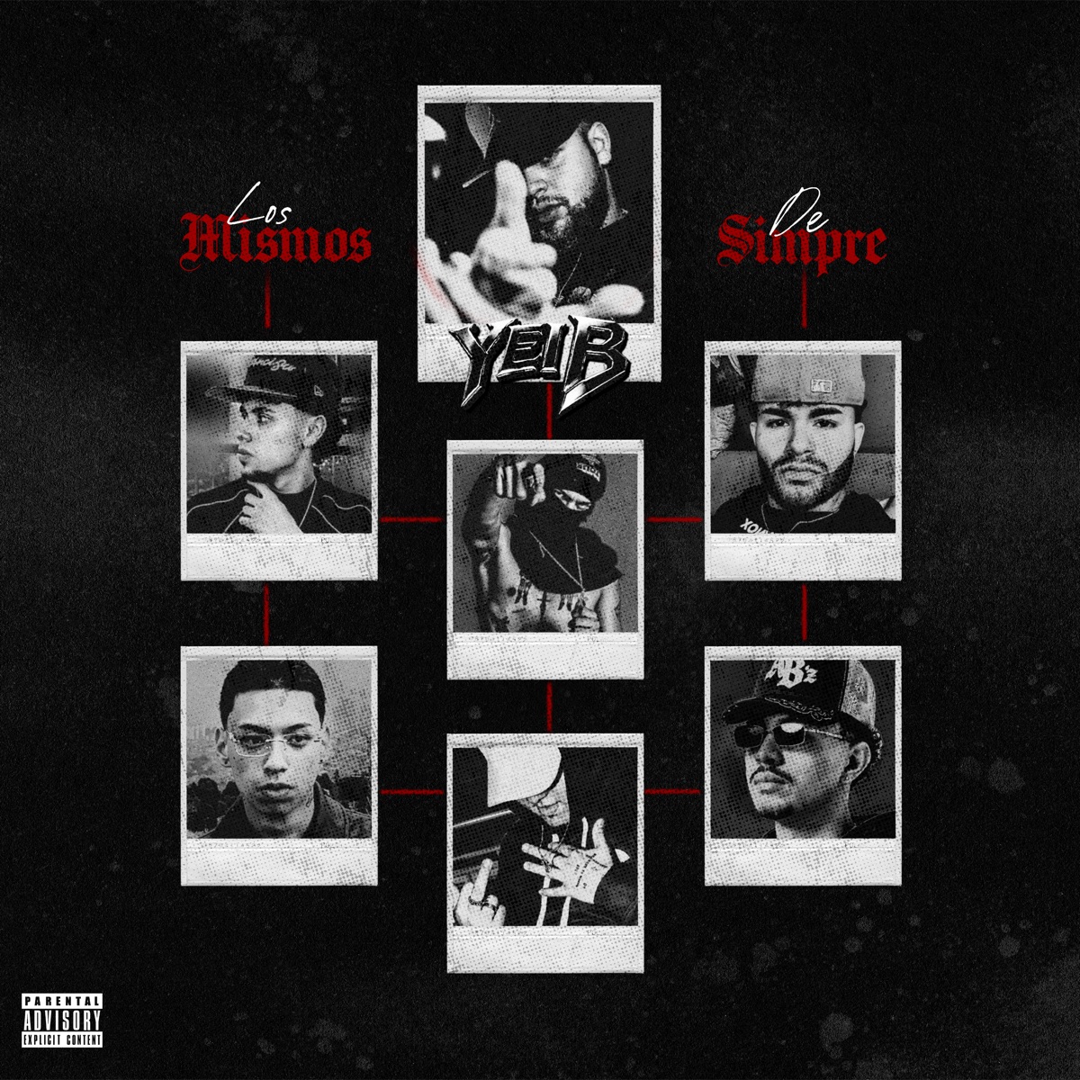 LOS MISMOS DE SIEMPRE - Single by YEI B album cover