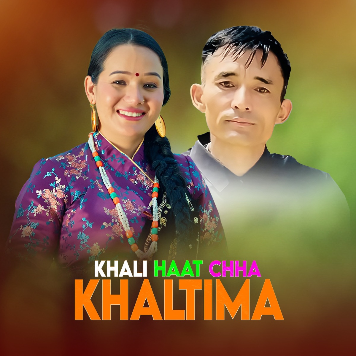 Khali Haat Chha Khaltima - Single by Gita Tamang & Mejar Ghising album cover