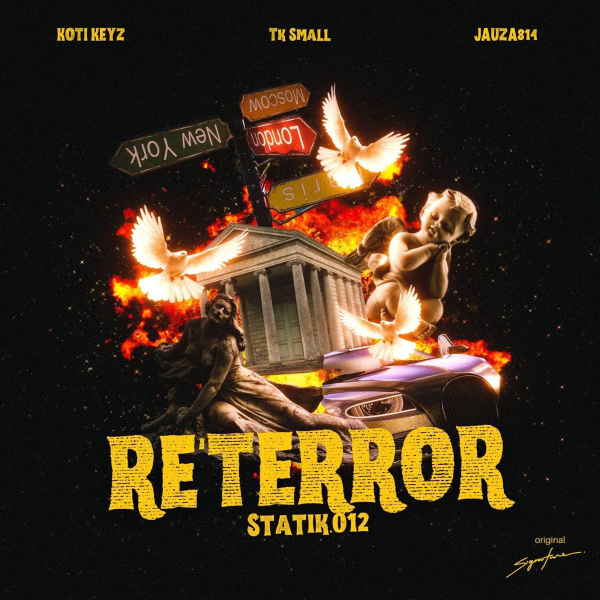 Re'Terror - Single by Statik012, Jauza814, Tk.Small & Koti Keyz album cover