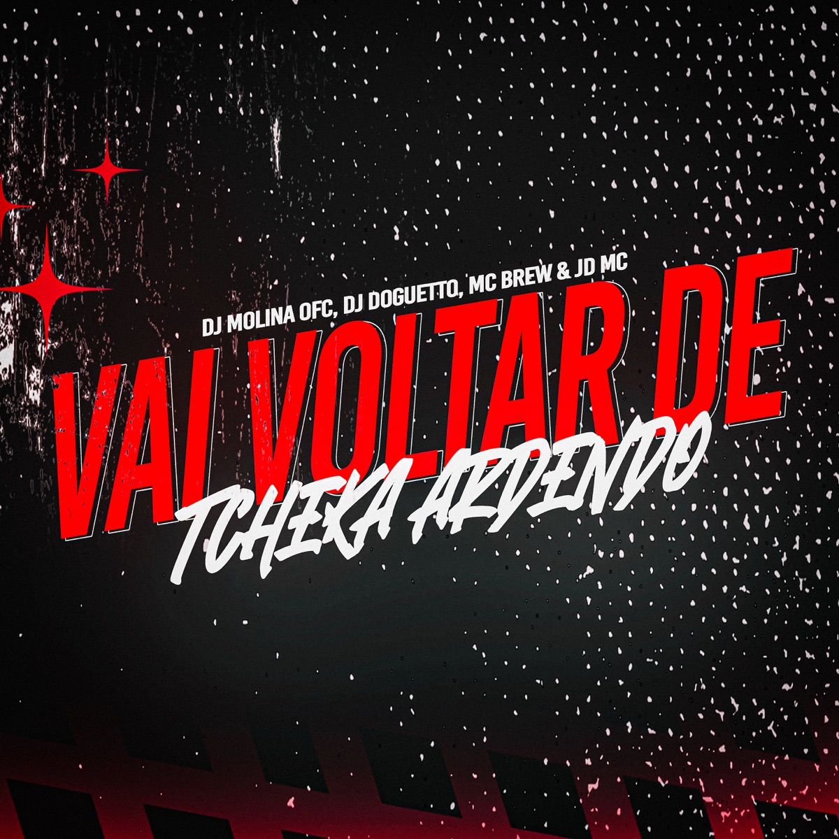 Vai Voltar De Tcheka Ardendo - Single by DJ MOLINA OFC, DJ Doguetto, MC Brew & JD Mc album cover