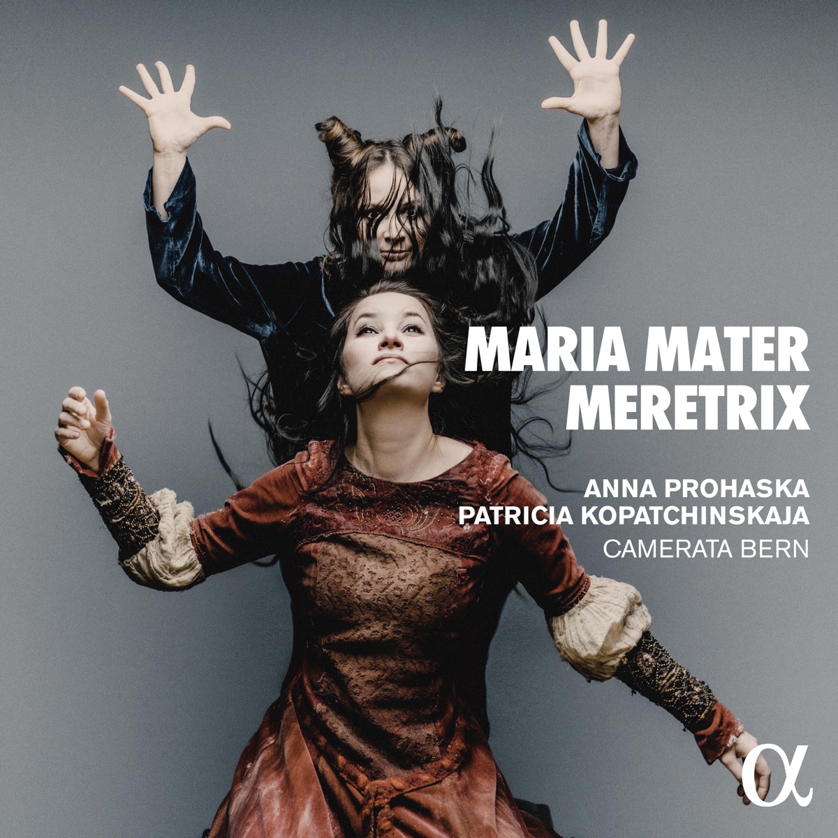 Maria Mater Meretrix by Anna Prohaska, Patricia Kopatchinskaja & Camerata Bern album cover