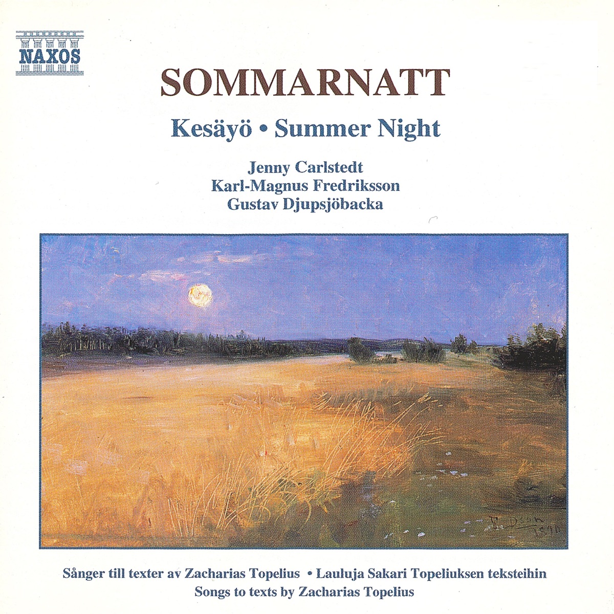 Sommarnatt by Jenny Carlstedt, Karl-Magnus Fredriksson & Gustav Djupsjobacka album cover