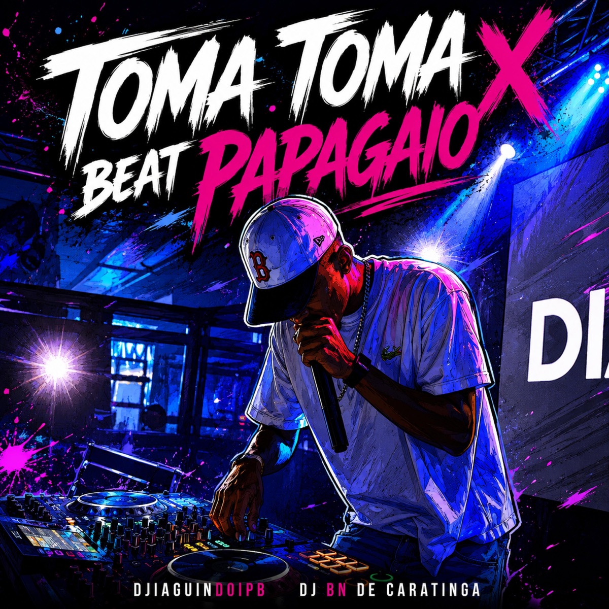 TOMA TOMA X BEAT PAPAGAIO (feat. DJ BN DE CARATINGA) - Single by DJIAGUINDOIPB album cover