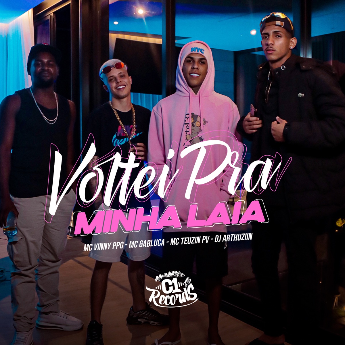 Voltei Pra Minha Laia (feat. DJ ARTHUZIIN) - Single by Mc Vinny Ppg, Mc Teuzin PV & Mc Gabluca album cover