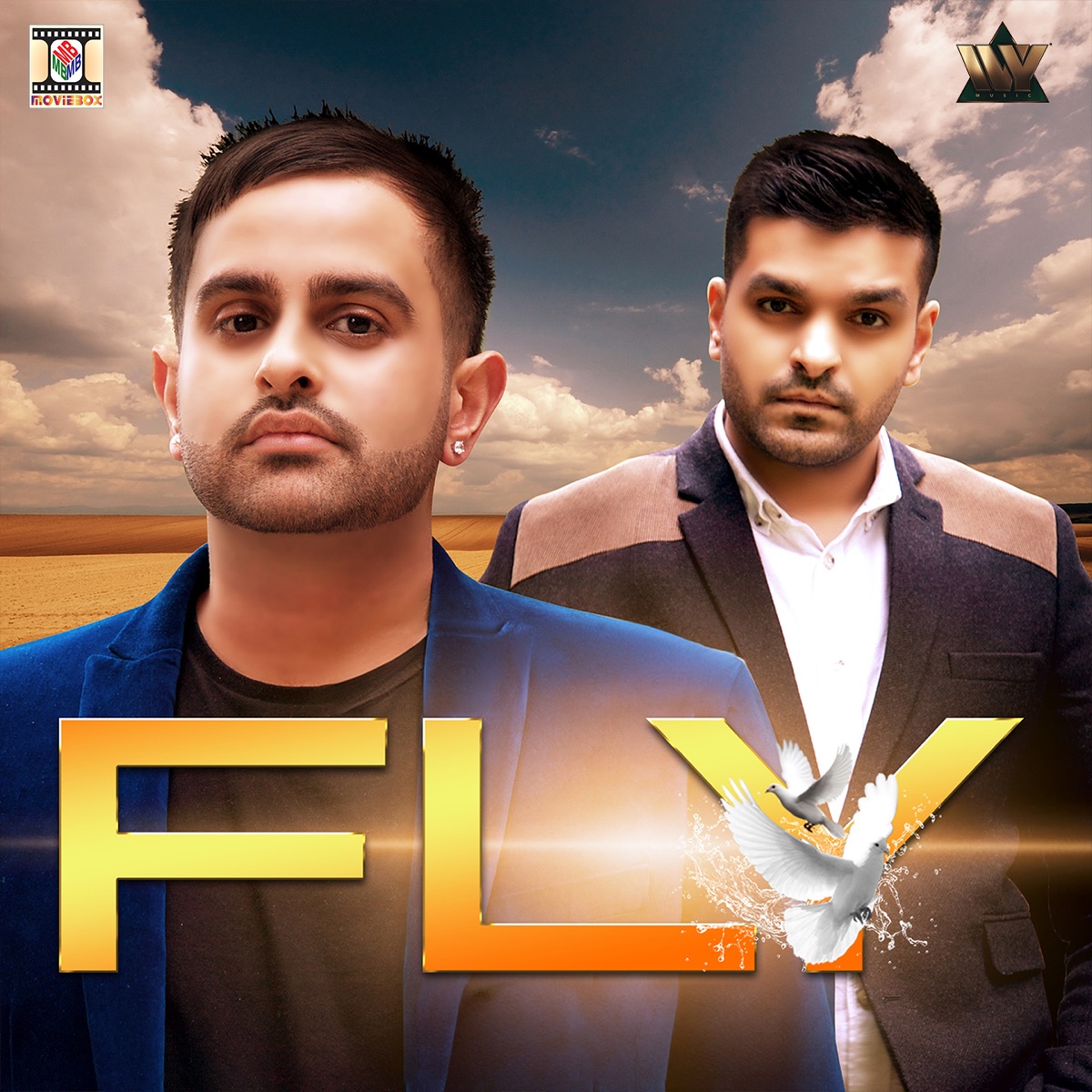 Fly (feat. Kubs Matharu) - Single by Sunny Hayre album cover