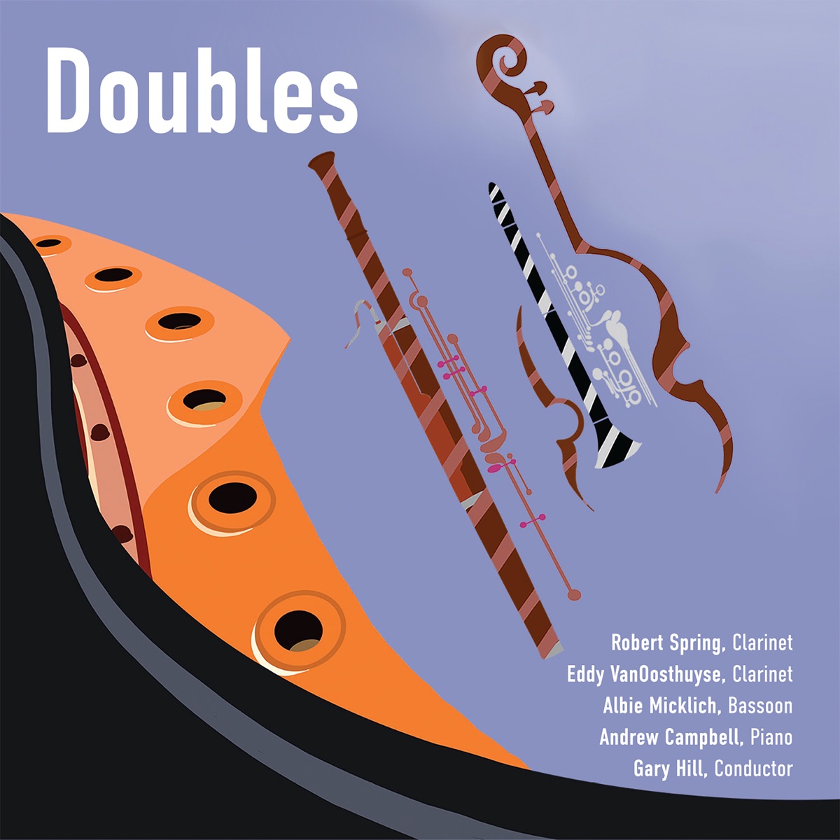 Doubles by Robert Spring & Eddy Vanoosthuyse album cover